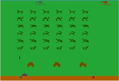Beast Invaders 2600 screenshot