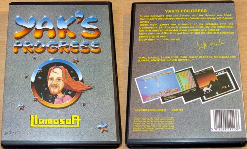 Yak's Progress C64 boxart